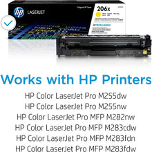 Load image into Gallery viewer, Toner Cartridge HP 206X (W2112X) Yellow Original