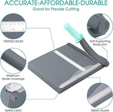 Load image into Gallery viewer, Paper Trimmer 12" with Safety Guard