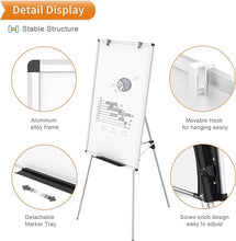 Load image into Gallery viewer, Marker & Magnetic Board 24x36" w/ adj. tripod