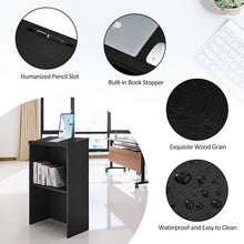 Load image into Gallery viewer, Podium Stand, Portable with Adjustable Shelf