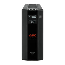 Load image into Gallery viewer, APC Back-UPS 1500VA, Compact Tower, 120V, AVR, LCD, LAM 60Hz, 10 NEMA outlets (5 surge)