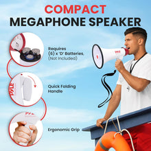 Load image into Gallery viewer, Megaphone Professional 40W
