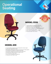 Load image into Gallery viewer, Prima Office Chairs Catalog
