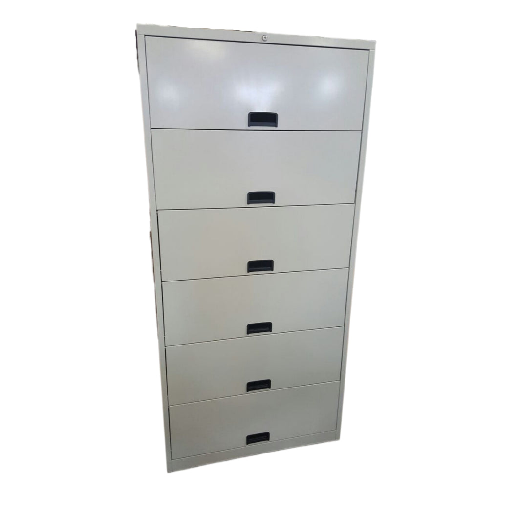 Medical Storage Cabinet, Steel, 6 shelves, Lock